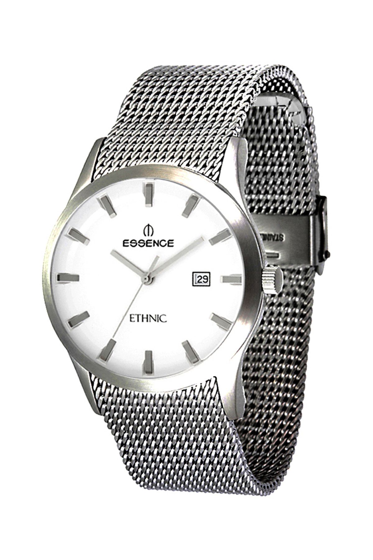 ساعت سفید مردانه مچی ES6196Me330 اورجینال Essence