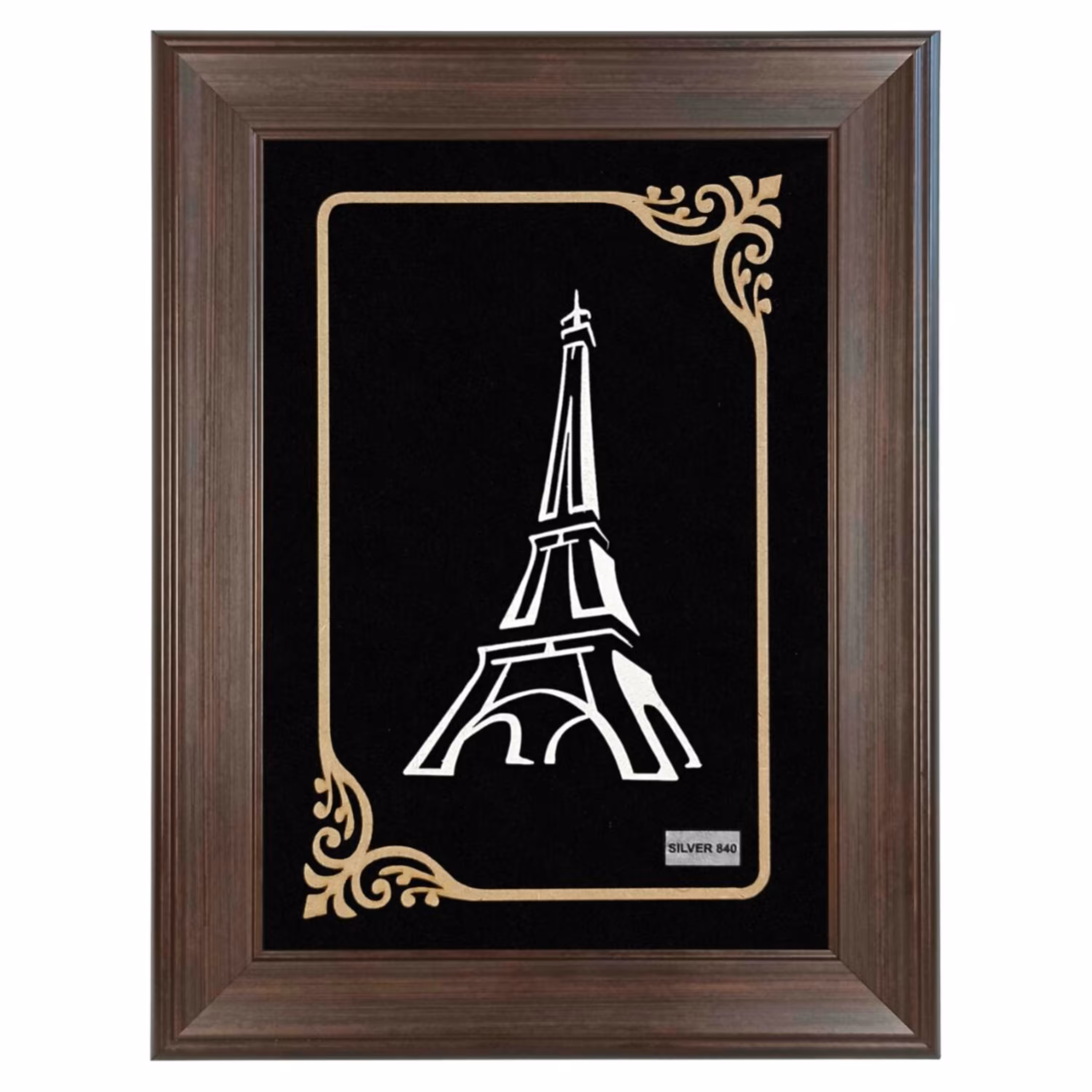 تابلو نقره آکسو مدل برج ایفل کد L29