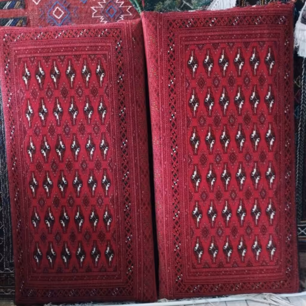 پشتی دستبافت جفت 