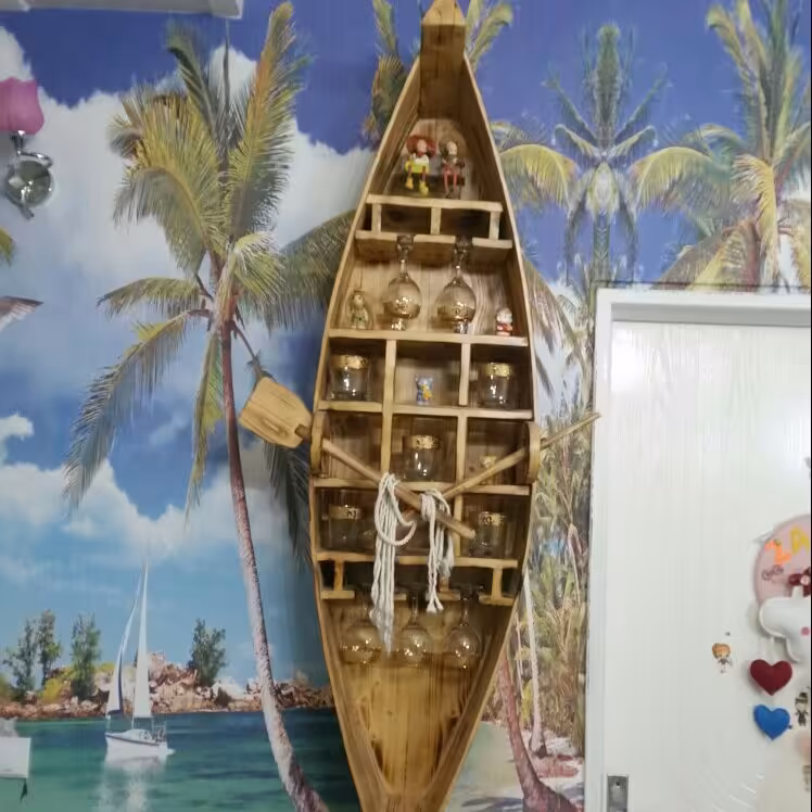 شلف چوبی قایق