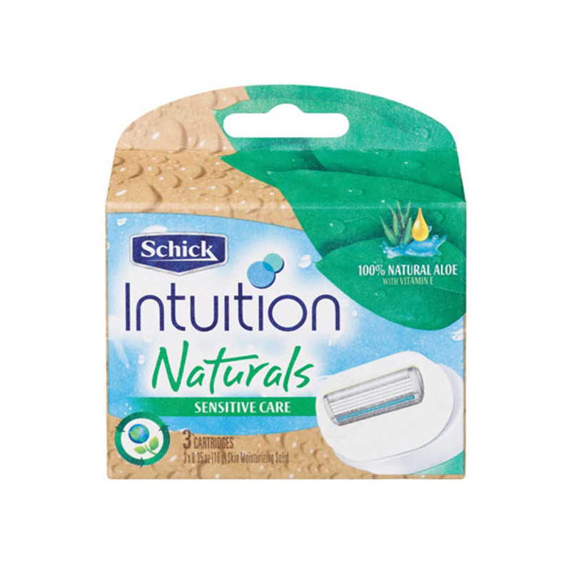 تیغ یدک شیک مدل sensitive care بسته 3 عددی