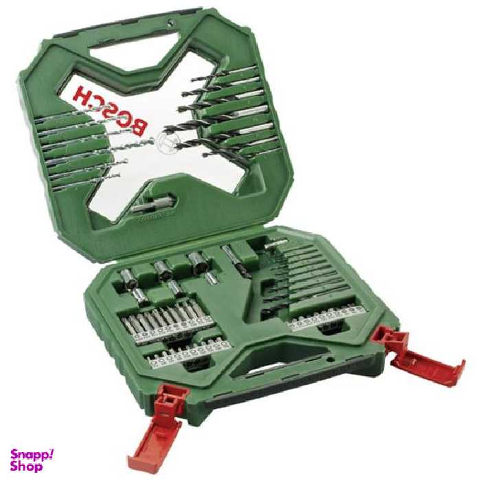 مجموعه 60 عددی سری پیچ گوشتی و مته و بکس بوش مدل 2607010611