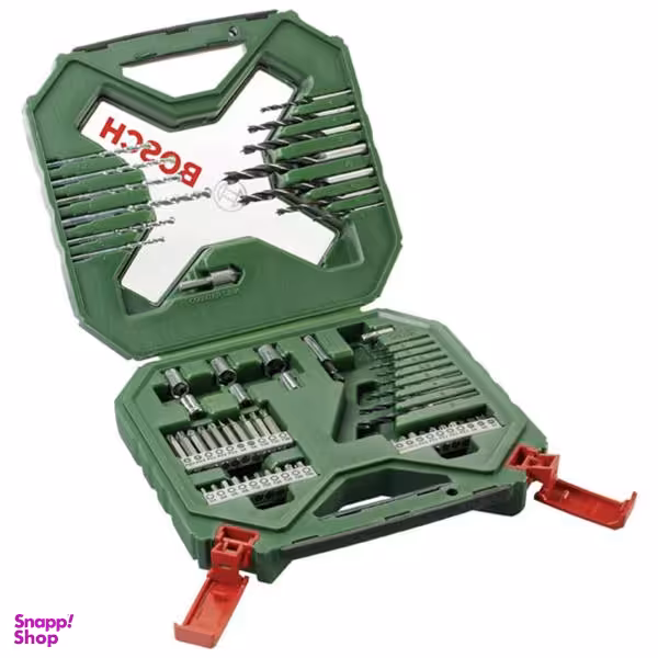 مجموعه 60 عددی سری پیچ گوشتی و مته و بکس بوش مدل 2607010611