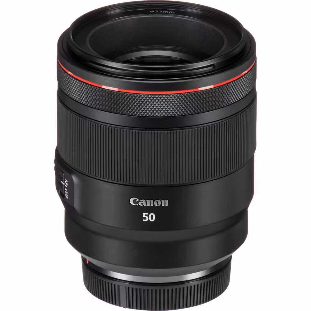 لنز دوربین عکاسی بدون‌ آینه 50 میلیمتر ار اف Canon RF 50mm F1.2L USM