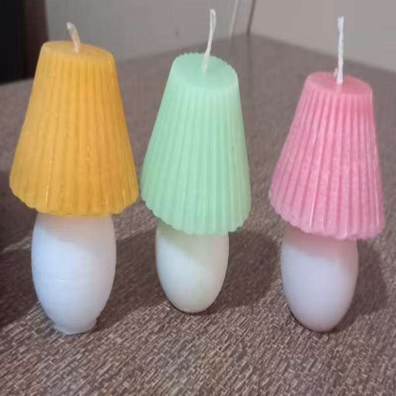 شمع مدل چراغ خواب بسیار زیبا و جذاب مناسب دکور و هدیه دررنگهای متنوع