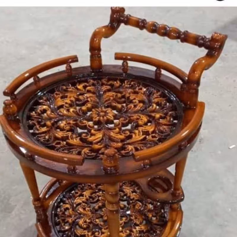 میزبار میز استند چوبی