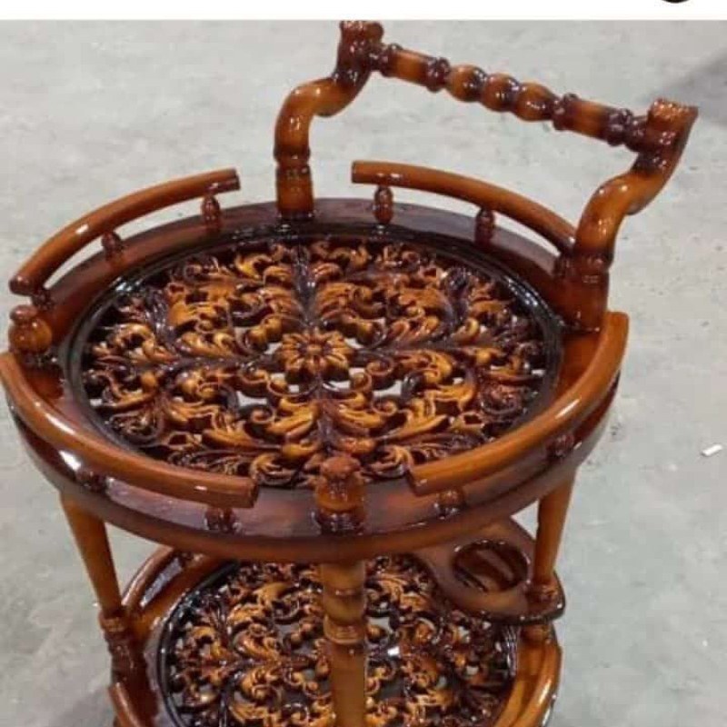 میزبار میز استند چوبی