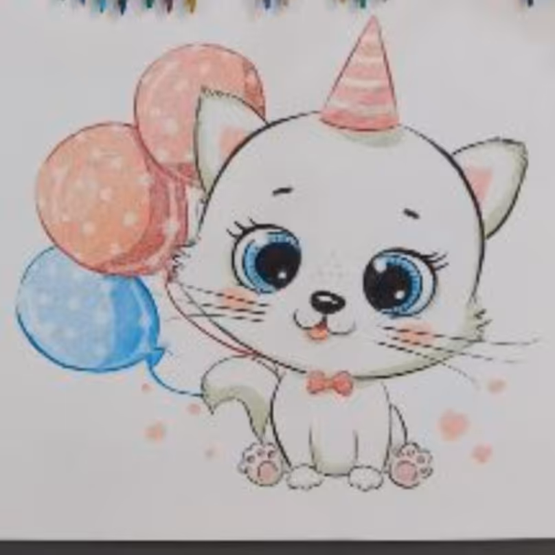 تابلو نقاشی گربه