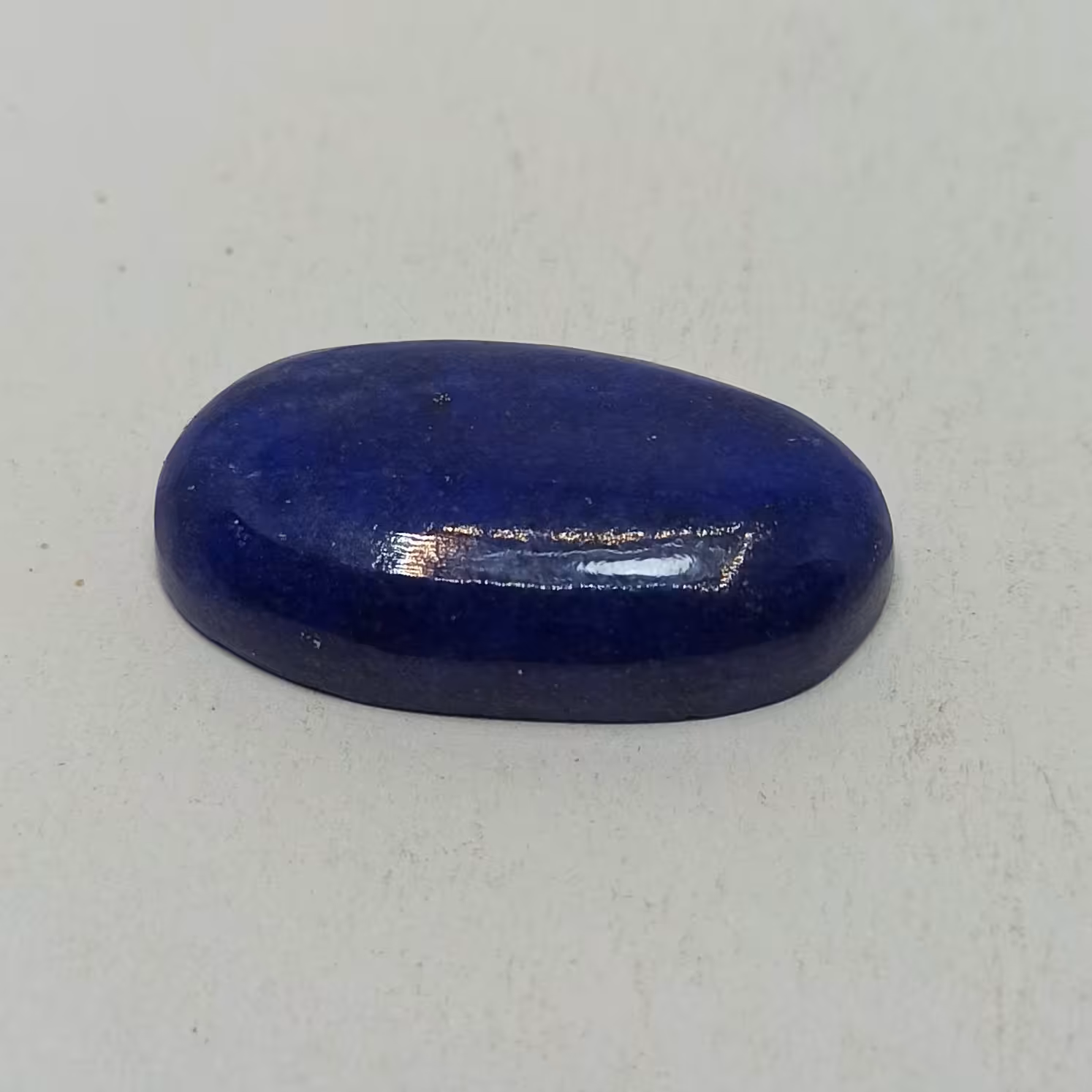 لاجورد افغان کد(6) لاجورد خوش رنگ سنگ ماه تولد دی ، بهمن و مهر سنگ طبیعی تراش دست