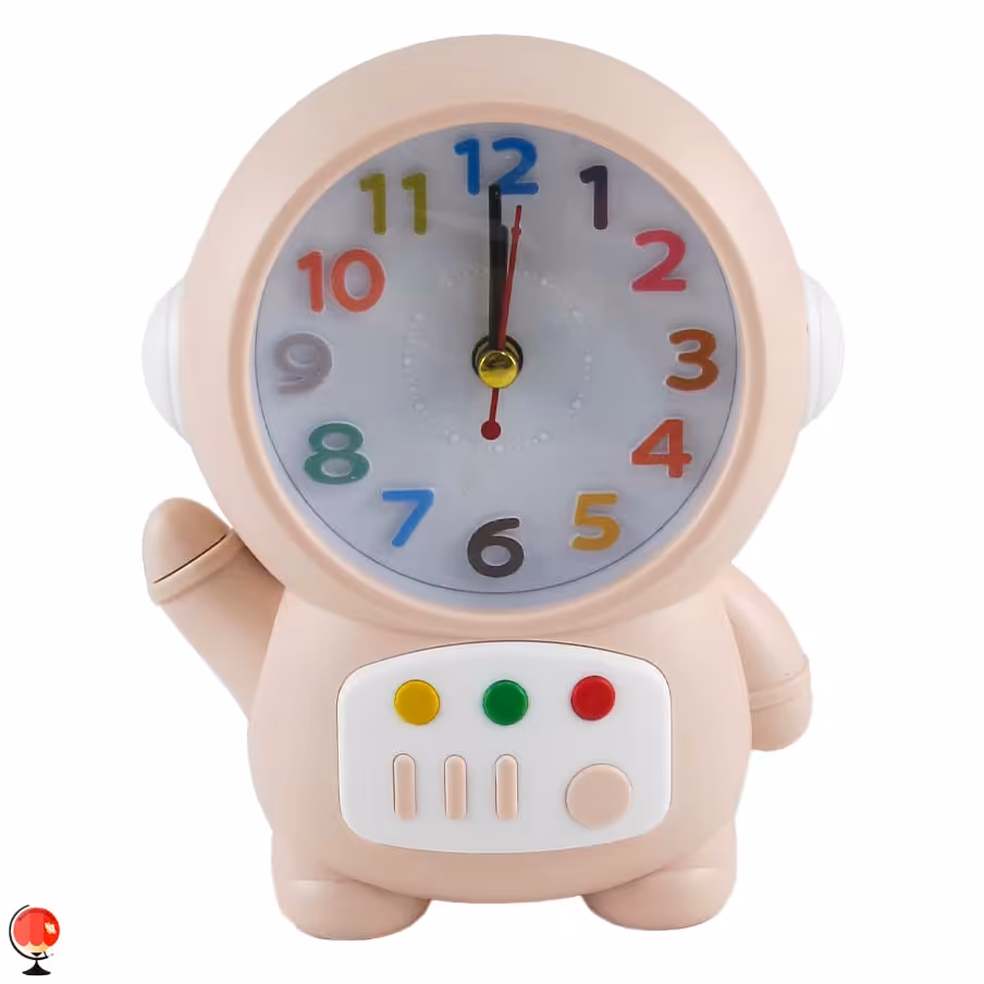ساعت رومیزی کودک مدل فضانورد