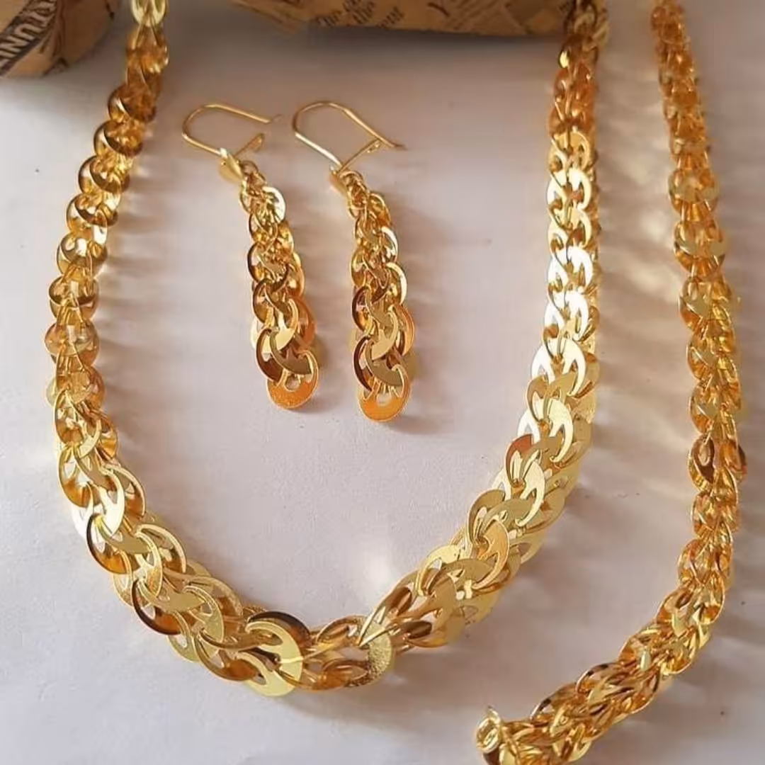 نیم ست پولکی