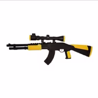 اسلحه اسباب بازی تفنگ دوربین دار کماندو گروه شتابان