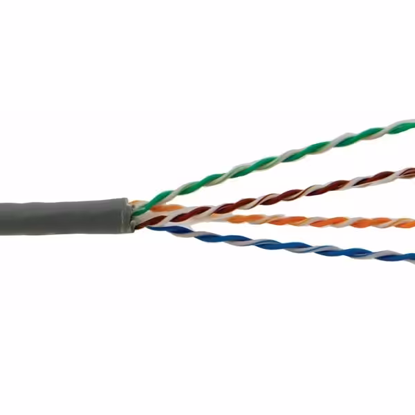 کابل شبکه تمام مس پی نت Cat6A رول 305 متری