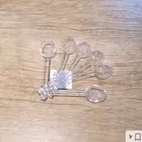 قاشق ادویه مجموعه شش تایی