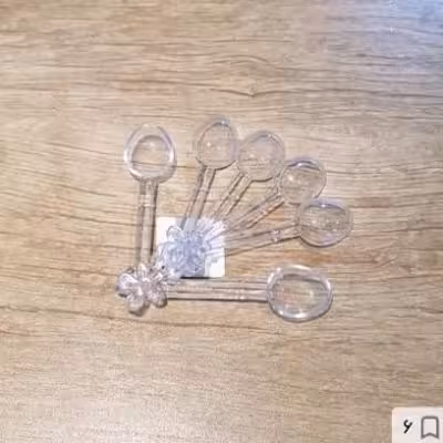 قاشق ادویه مجموعه شش تایی