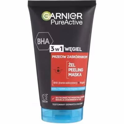 ماسک شوینده اسکراب سه کاره PureActive گارنیر