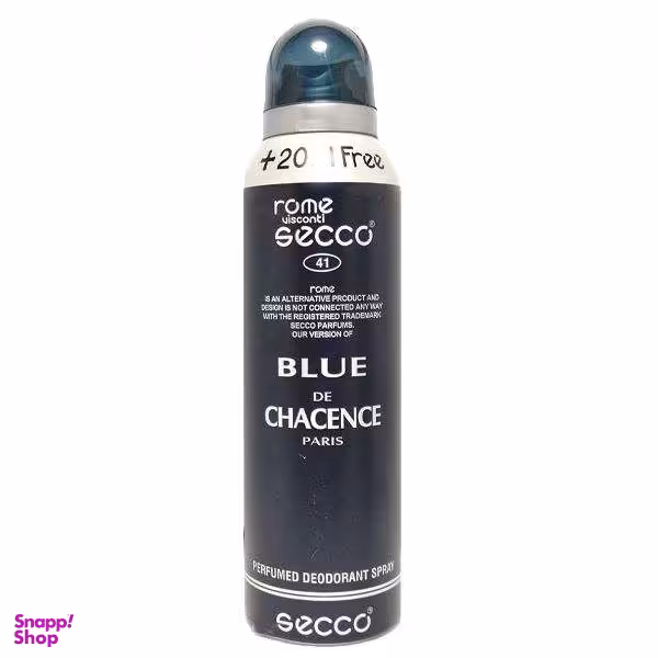 اسپری مردانه سکو (Secco) مدل BLUE DE CHACENCE حجم 220 میلی‌لیتر