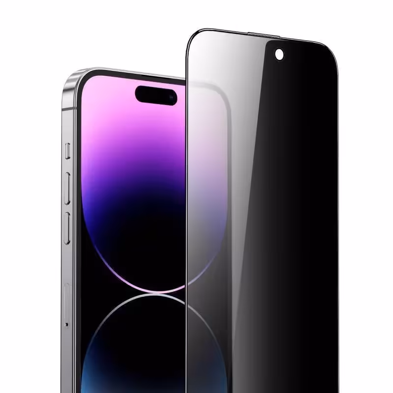 محافظ صفحه نمایش گرین لاین مدل 9H Steve Privacy مناسب برای iphone 14 Pro