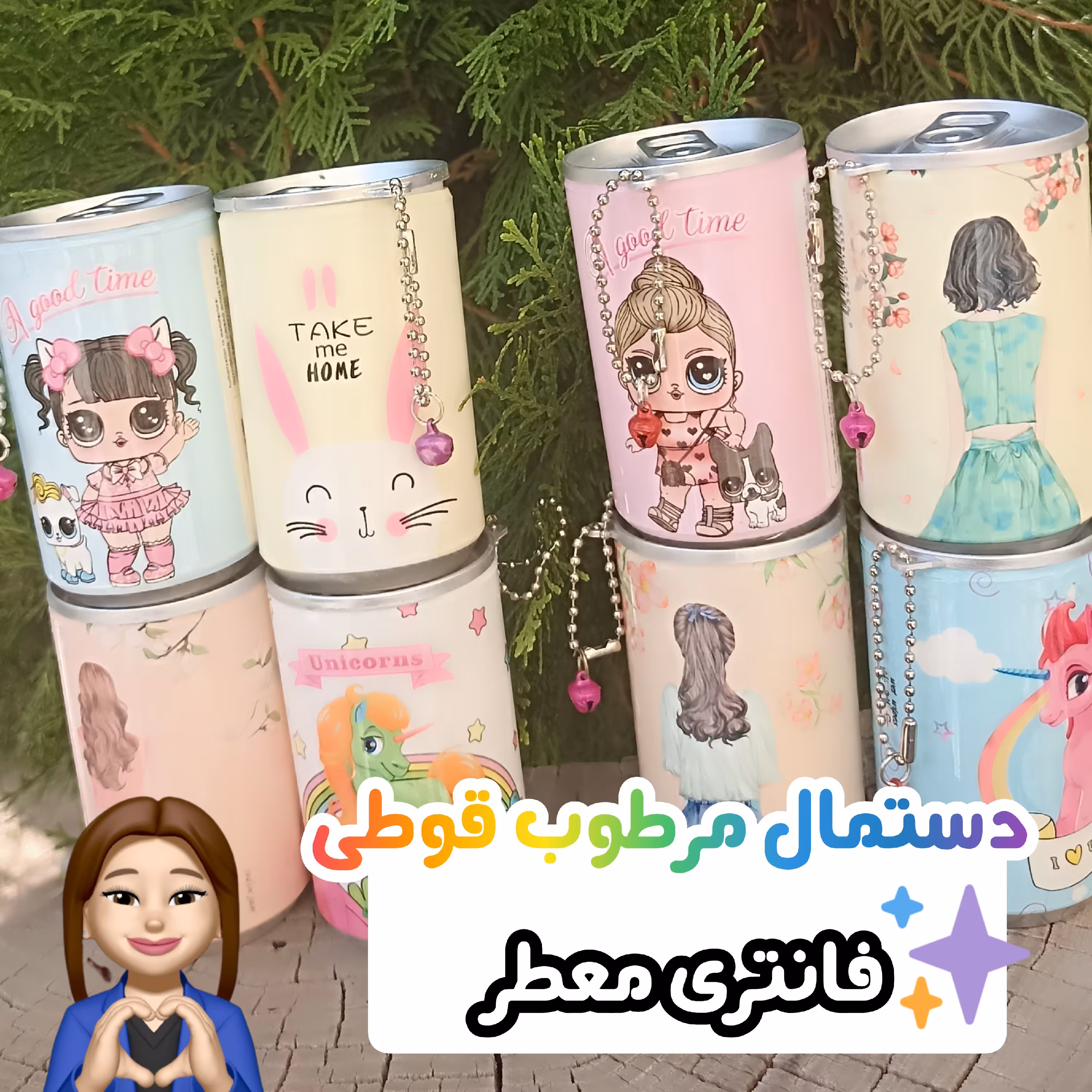 دستمال مرطوب قوطی فانتزی 30 عددی