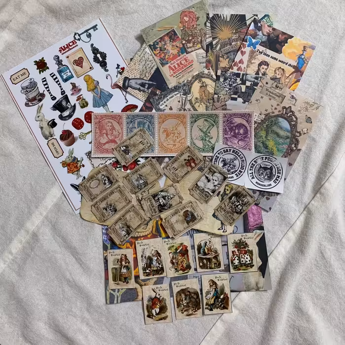 پک استیکر  آلیس در سرزمین عجایب