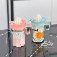 آبمیوه گیری طرح پارچ شیشه ای رنگی