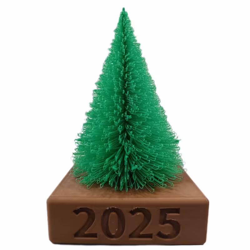 استند رومیزی تزئینی مدل درخت کریسمس 2025