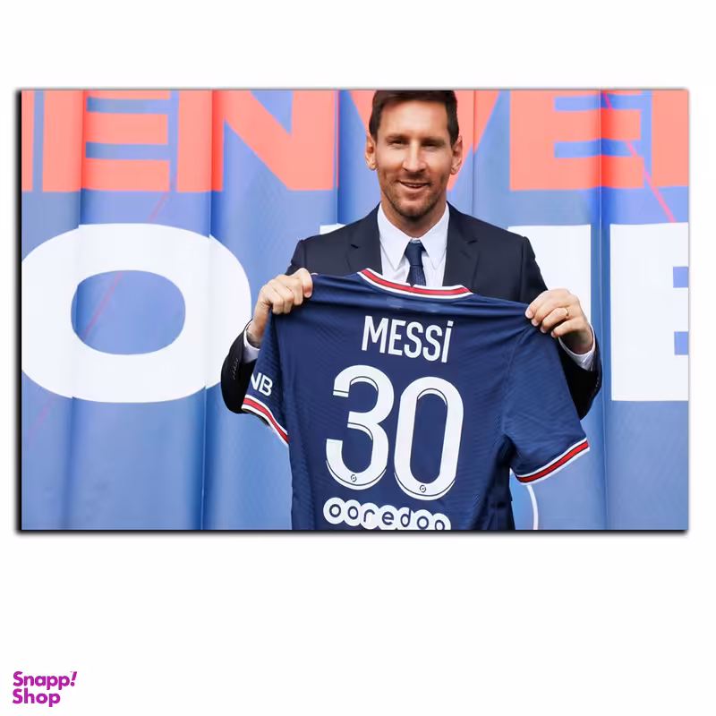 تابلو شاسی بکلیت طرح بازیکن فوتبال باشگاه پاری سن ژرمن لیونل مسی مدل SH-S6864