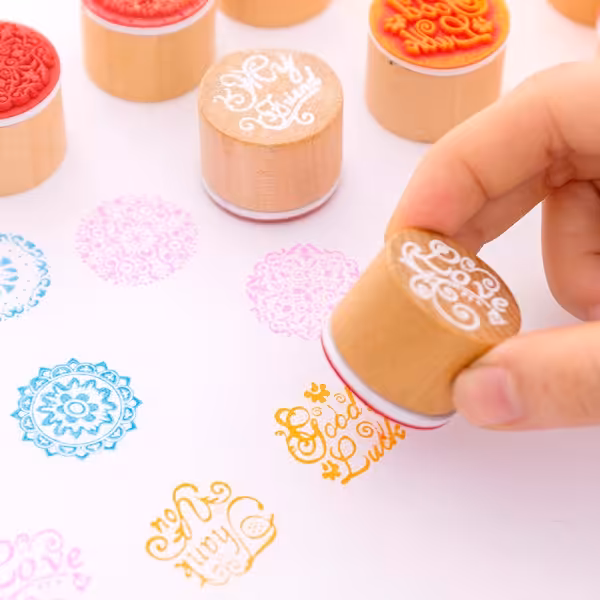 مهر چوبی طرح نوشته