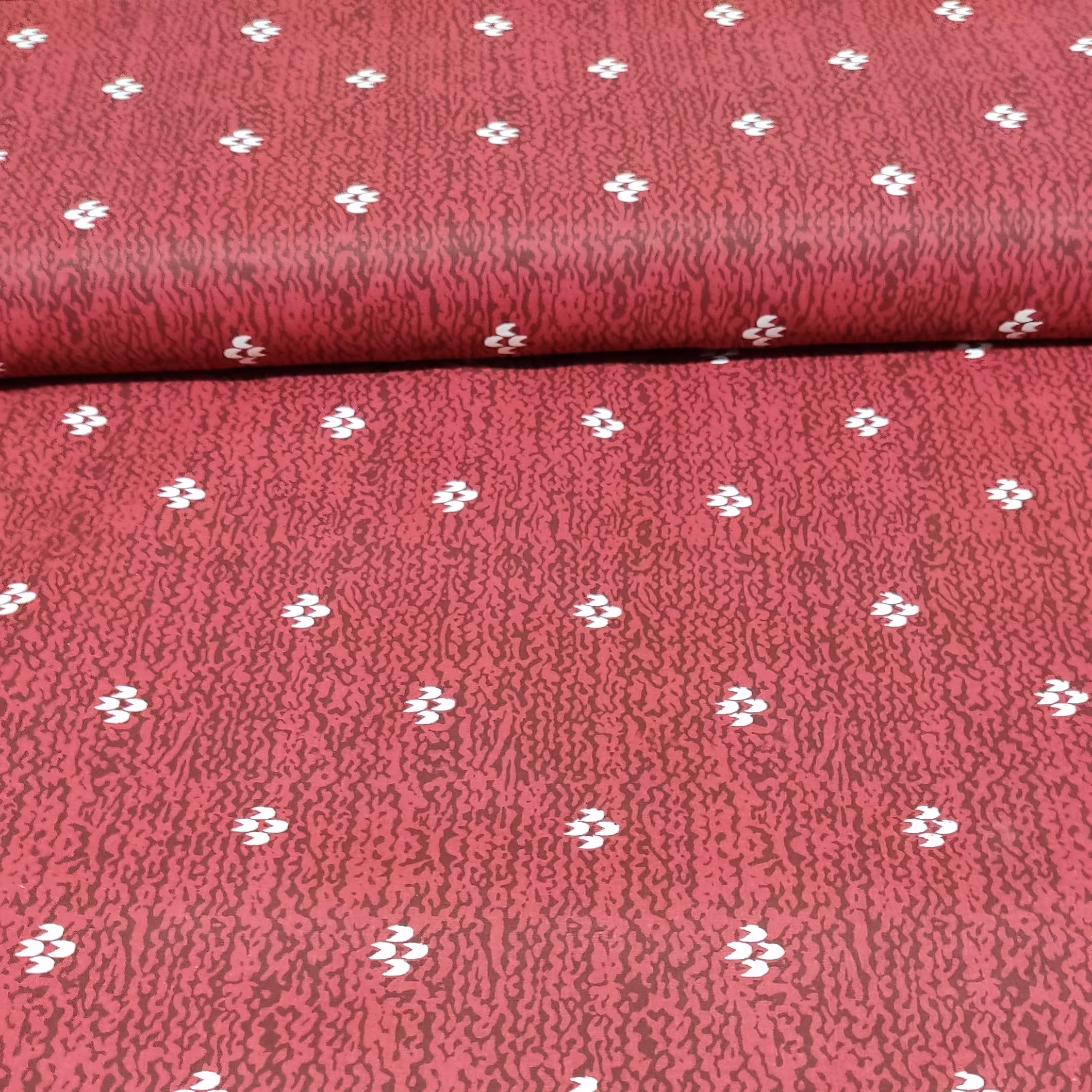 پارچه ملافه طرح جاجیم تمام پنبه عرض 2.40