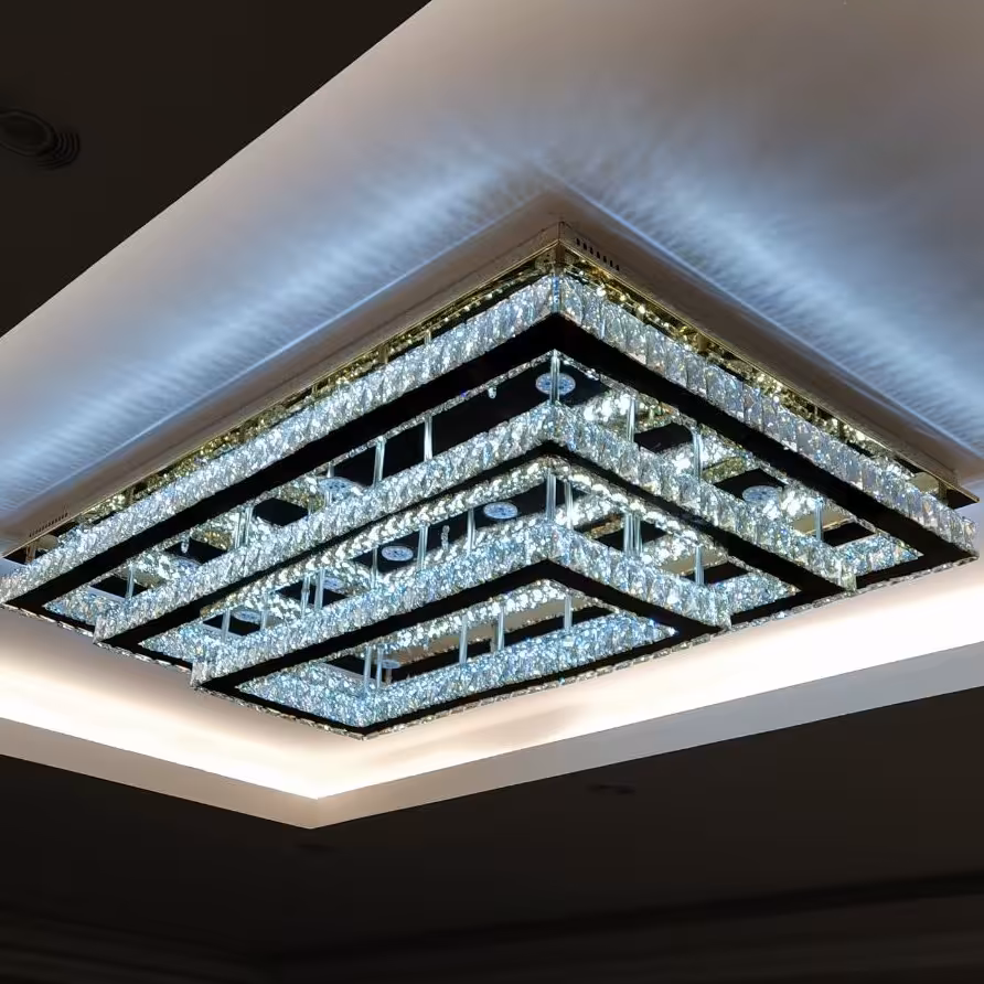 لوستر سقفی ریموت دار اس ام دی سه حالته