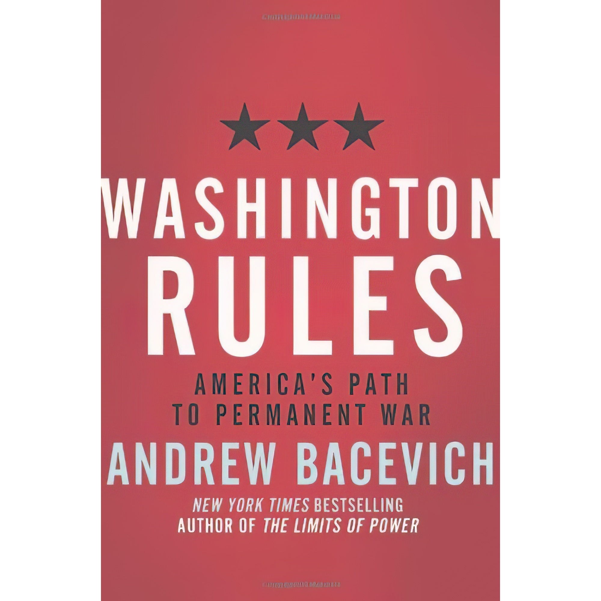 کتاب زبان اصلی Washington Rules اثر Andrew J Bacevich