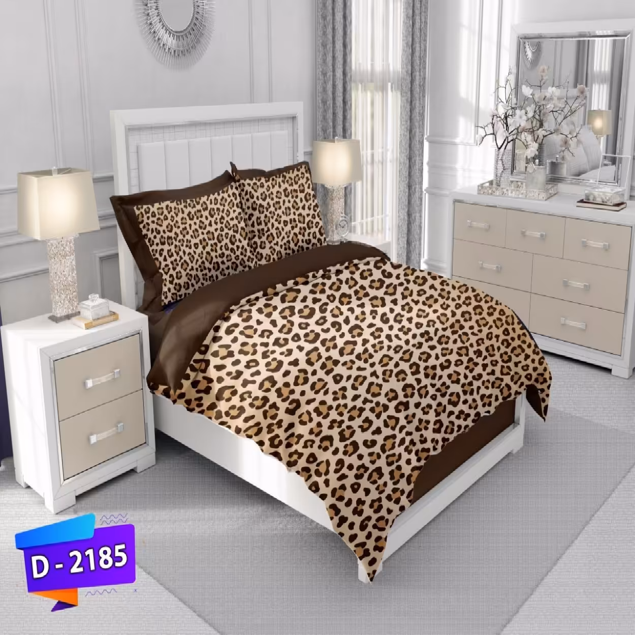 سرویس روتختی لمان کد 2185 دونفره 6 تکه