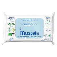 دستمال مرطوب نوزاد بدون عطر 60 عددی بر پایه آب موستلا Mustela