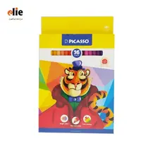 مدادرنگی 36 رنگ پیکاسو جعبه مقوایی طرح P308