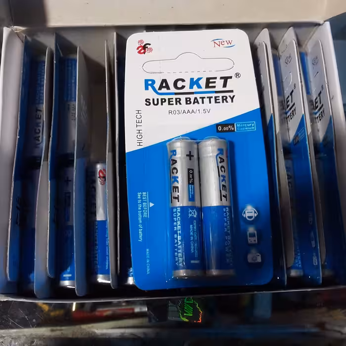 باطری پک20جفتی 40  عددی هزینه ارسال پست پسکرایه 