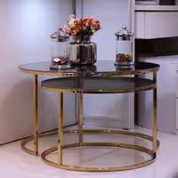 جلو مبلی دو سایز کشویی کد 303 طلایی و نقره ای 