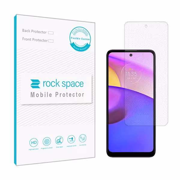 گلس موتورولا E40 مدل نانو هیدروژل گیمینگ برند راک اسپیس کد S