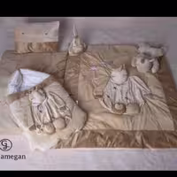 سرویس خواب مخمل طرح یونیکورن گل جامگان 