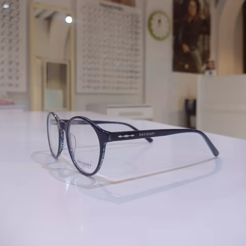 فریم عینک طبی کائوچویی مردانه گرد