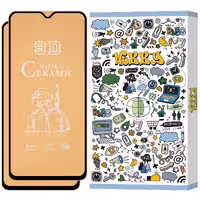 گلس سرامیکی مات مناسب برای گوشی موبایل شیائومی Redmi 9 Active پک 2 عددی