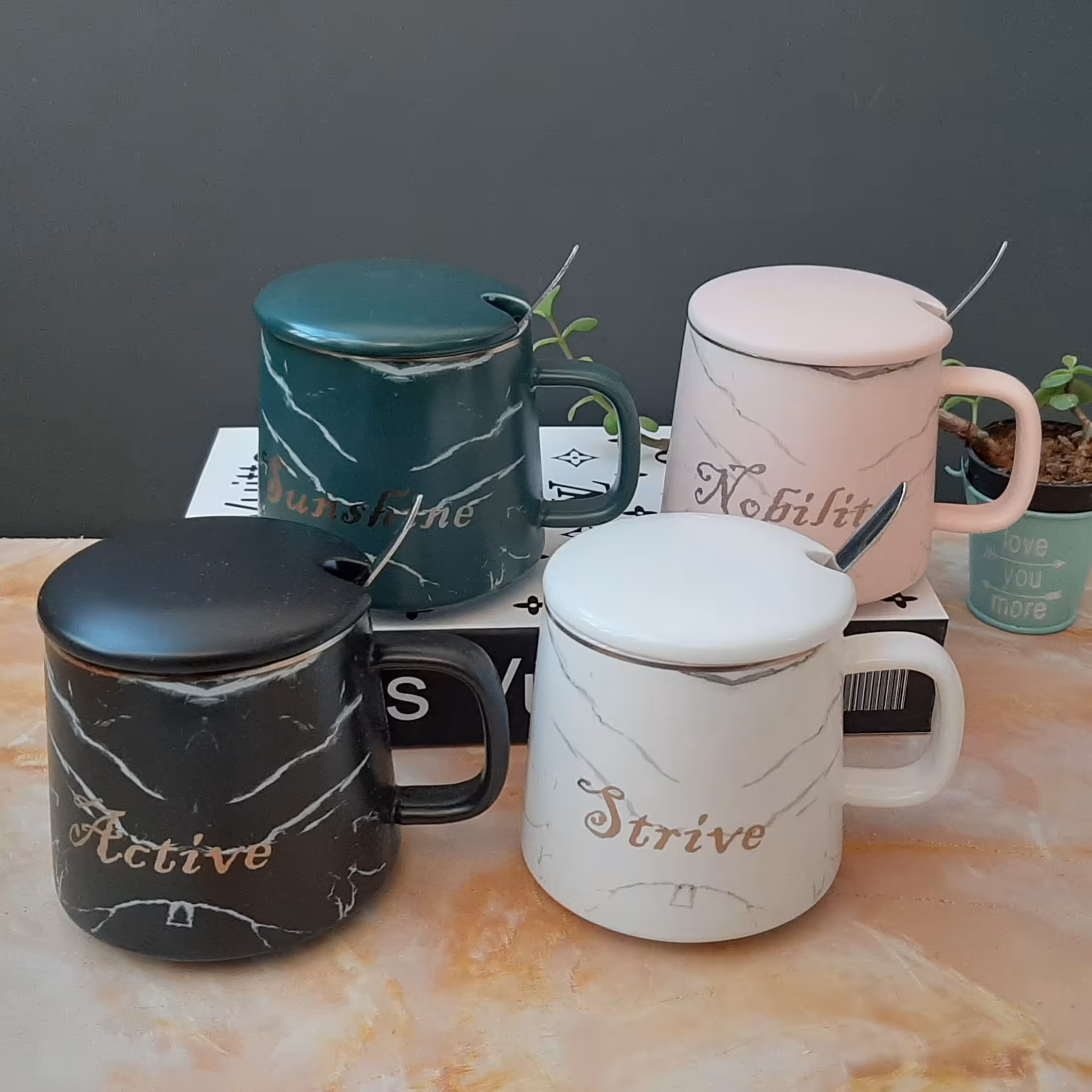 ماگ سنگی نوشته دار