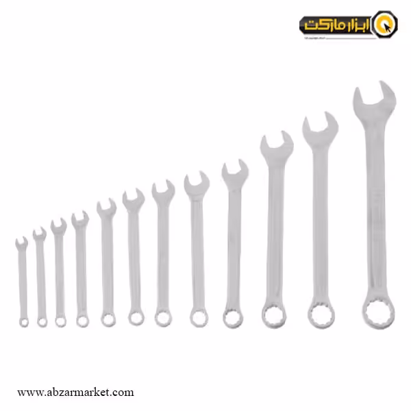 ست آچار یک سر تخت یک سر رینگ واستر 22 عددی