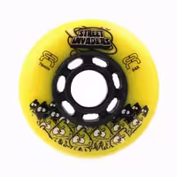 چرخ اسکیت سبا مدل STREET INVADERS 76MM بسته 4 عددی