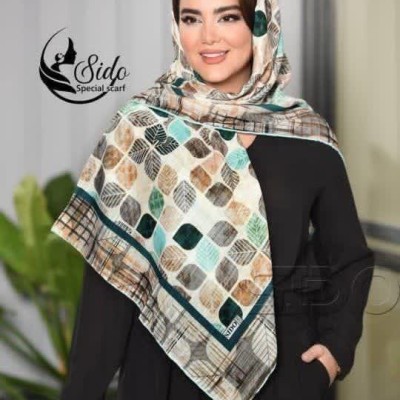 روسری طرح برگ
