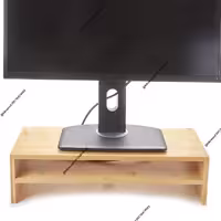 میز لپ تاپ و مانیتور چوبی 