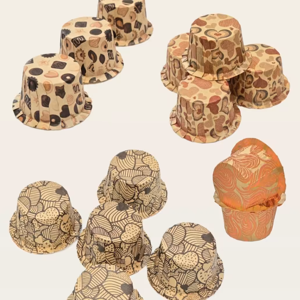 کاغذ کاپ کیک 50 تایی ( کاغذ مافین 50 عددی )