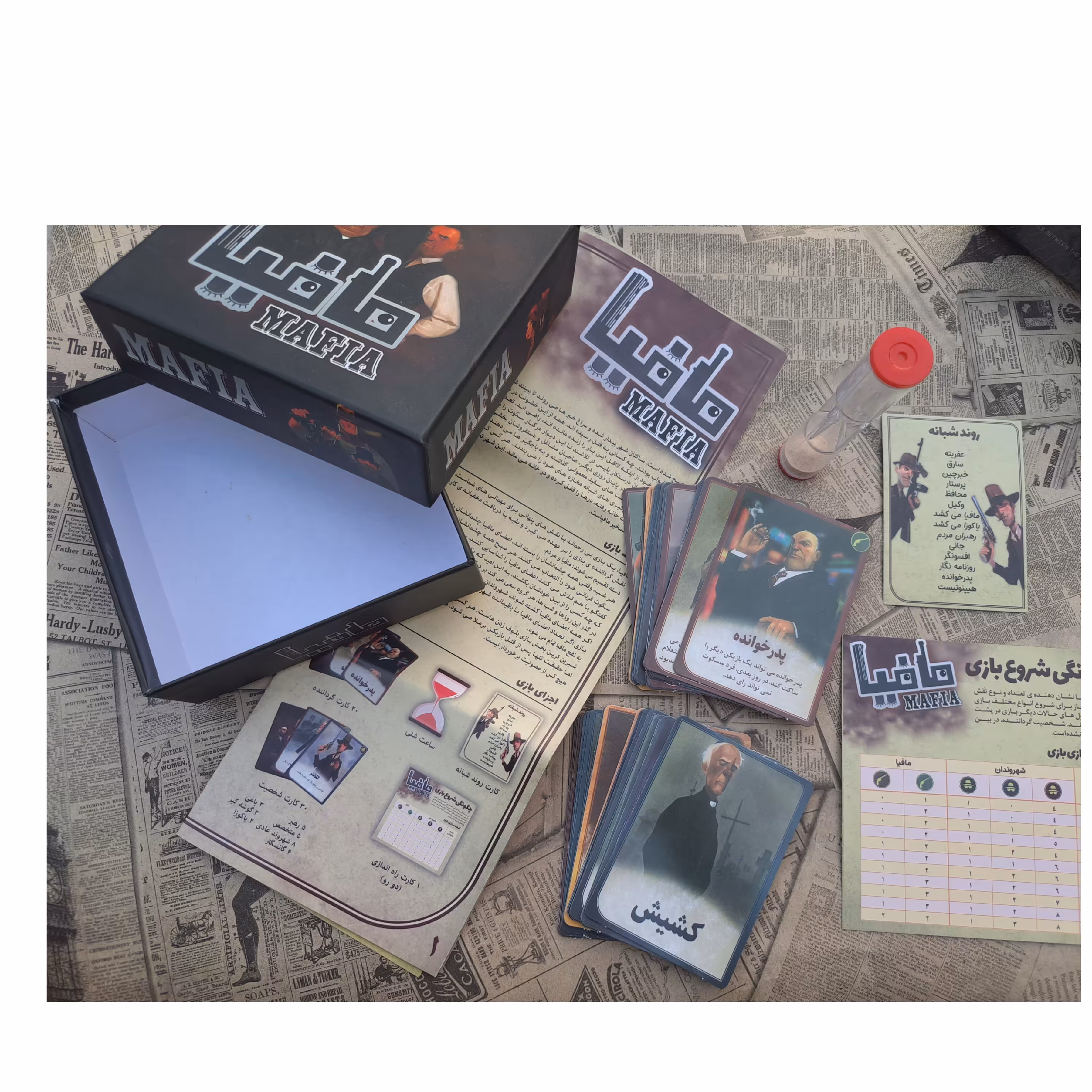 بازی فکری مافیا mafia