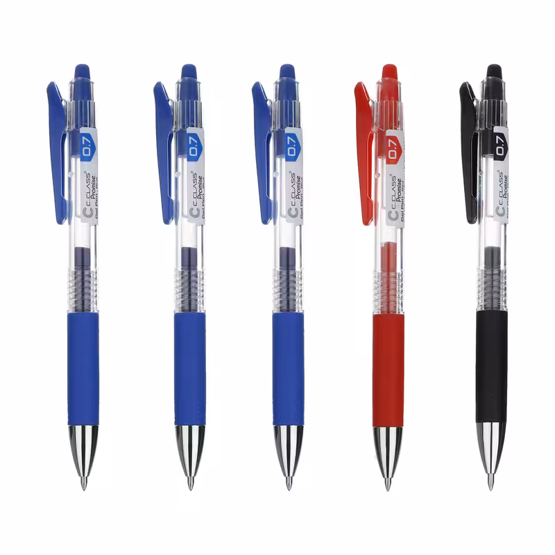 روان نویس سی.کلاس مدل ژل promise کد B7 بسته 5 عددی