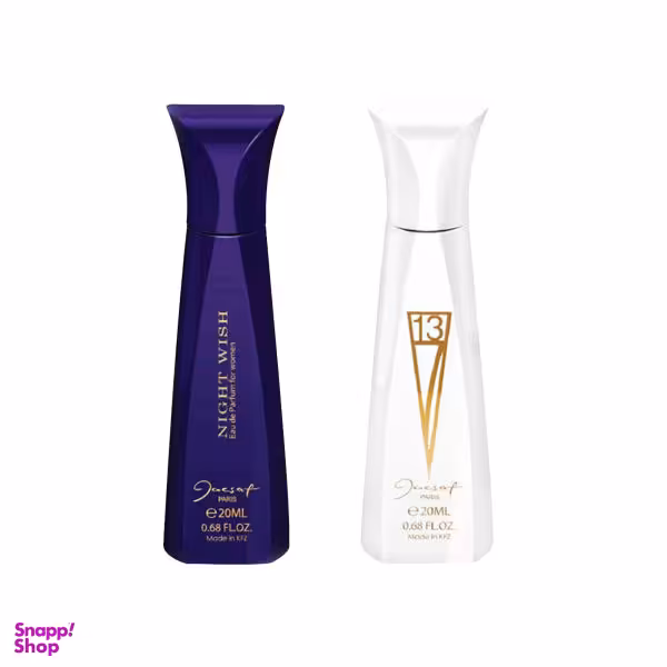 عطر جیبی زنانه ژک ساف (Jacsaf) مدل W حجم 20 میلی‌لیتر بسته 2 عددی