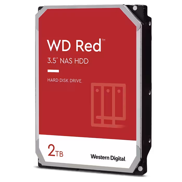 هارد اینترنال وسترن دیجیتال مدل Red با ظرفیت 2 ترابایت | آی تی هوم
